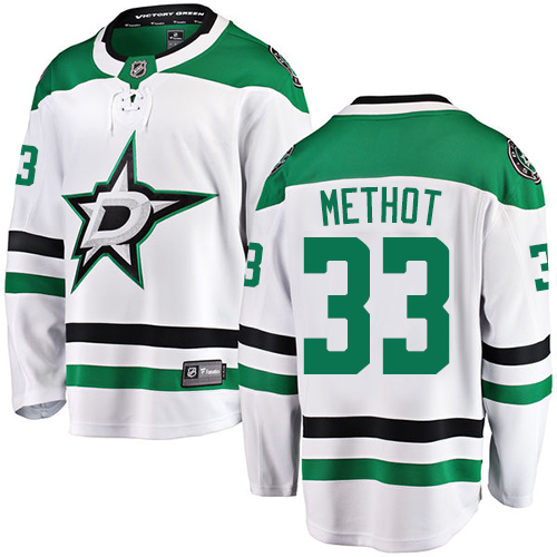 Herren Dallas Stars Eishockey Trikot Marc Methot #33 Breakaway Weiß Fanatics Branded Auswärts